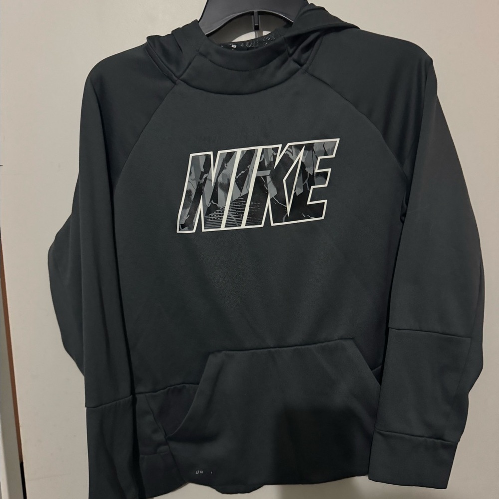 Nike kid’s dark grey hoodie
